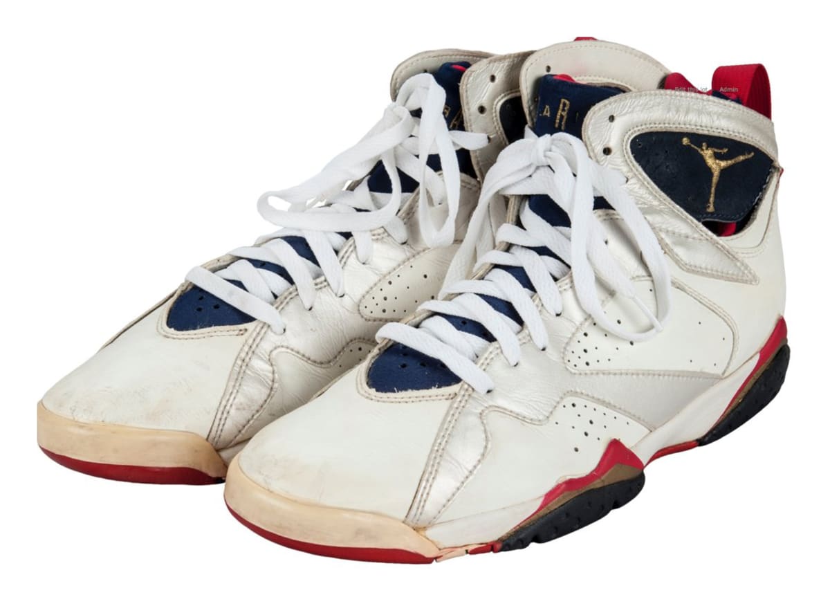 Air Jordan 7 Olympic Game Worn Sole Collector