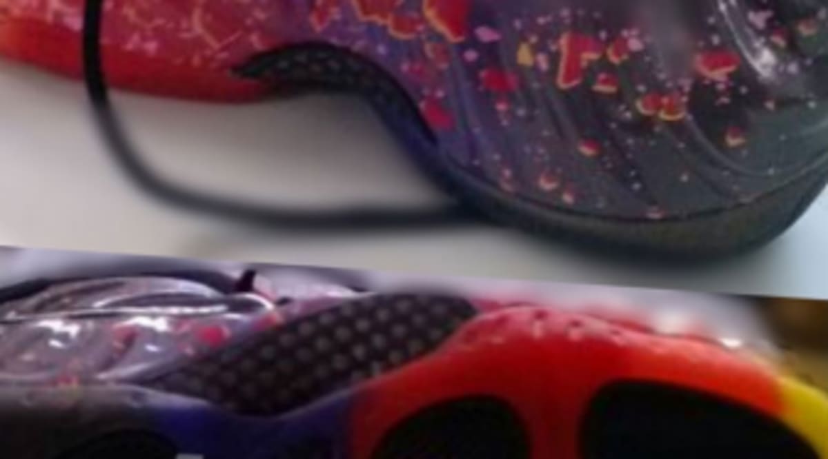foamposites gradient soles