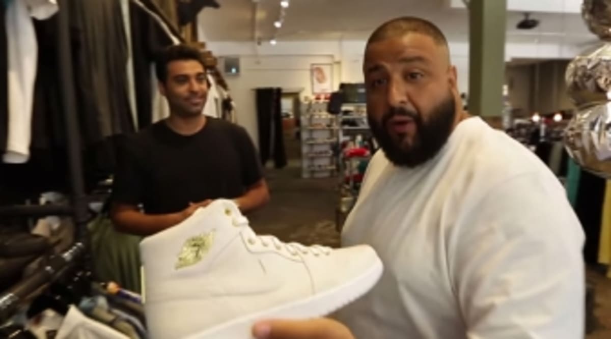 Watch DJ Khaled Give Air Jordans Hilarious Nicknames | Sole Collector