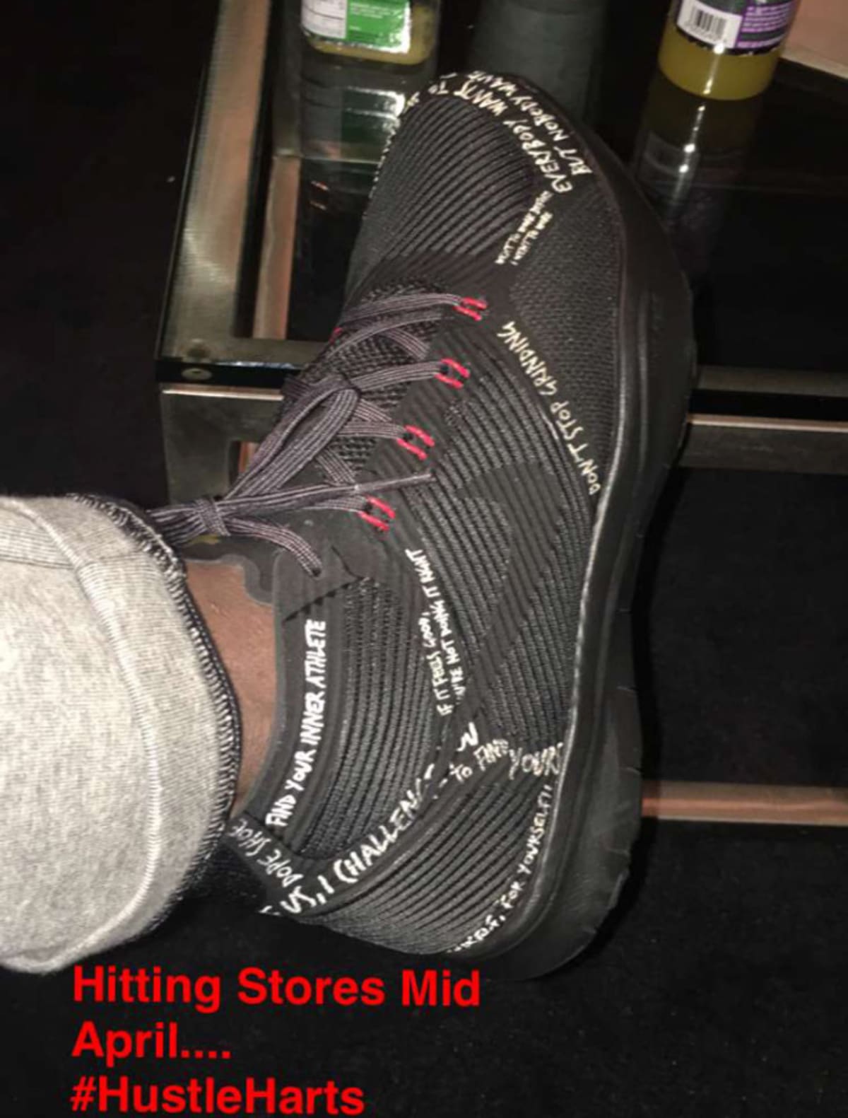 Kevin Hart Nike Shoe Black Sole Collector