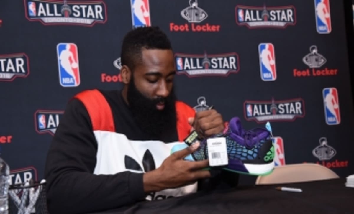 james harden shoe sponsor