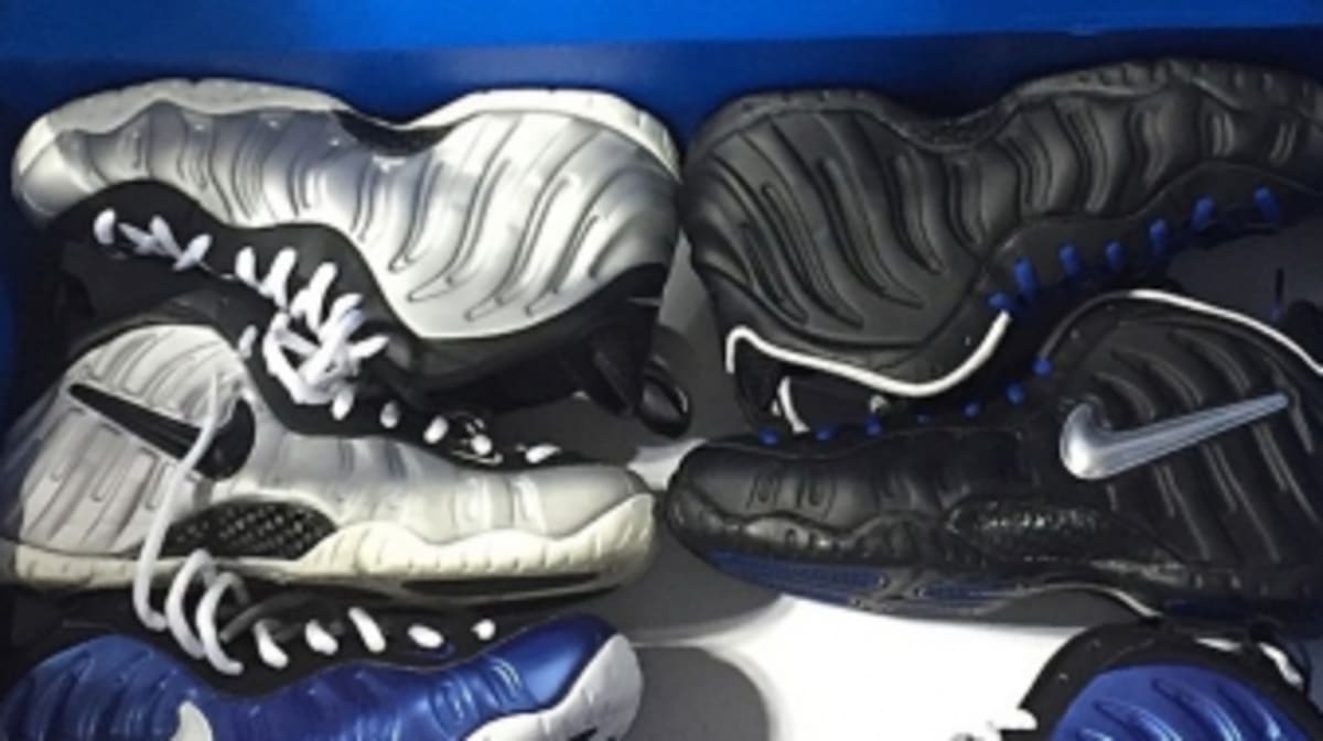 foamposite sole swap