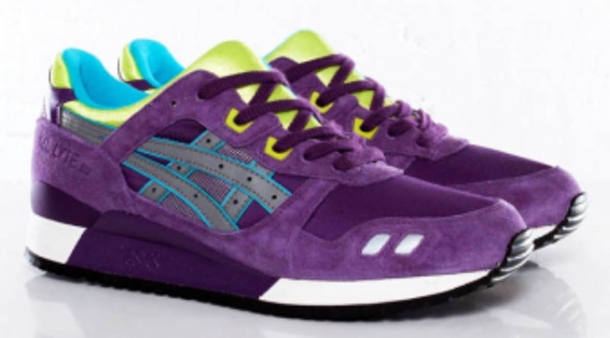 asics gel lyte purple