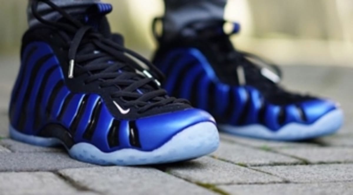 foamposite on feet