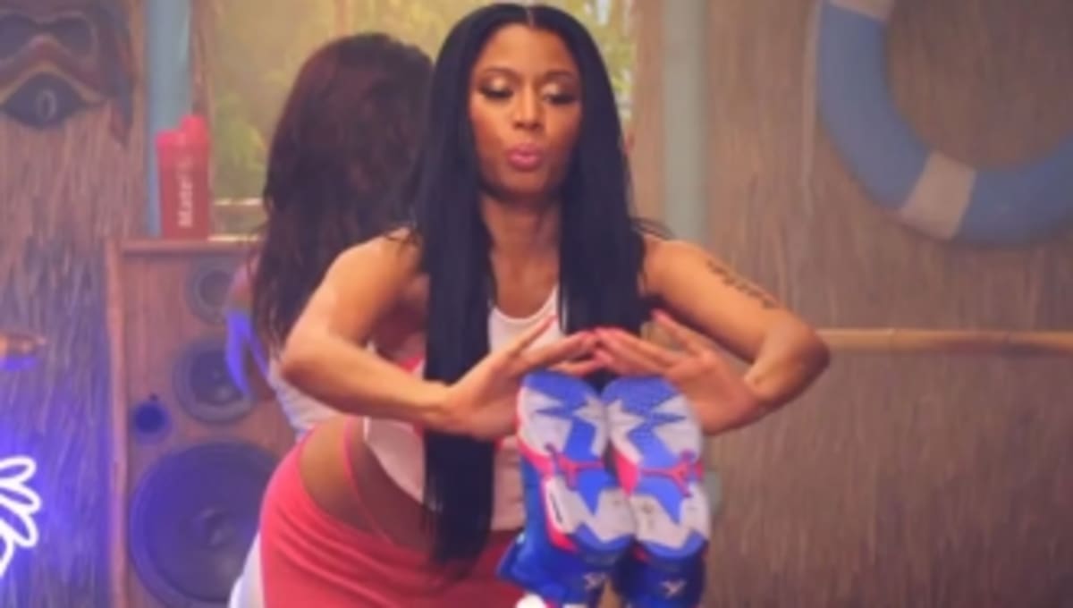 All The Air Jordans Spotted In Nicki Minaj S Anaconda Video Nsfw Sole Collector