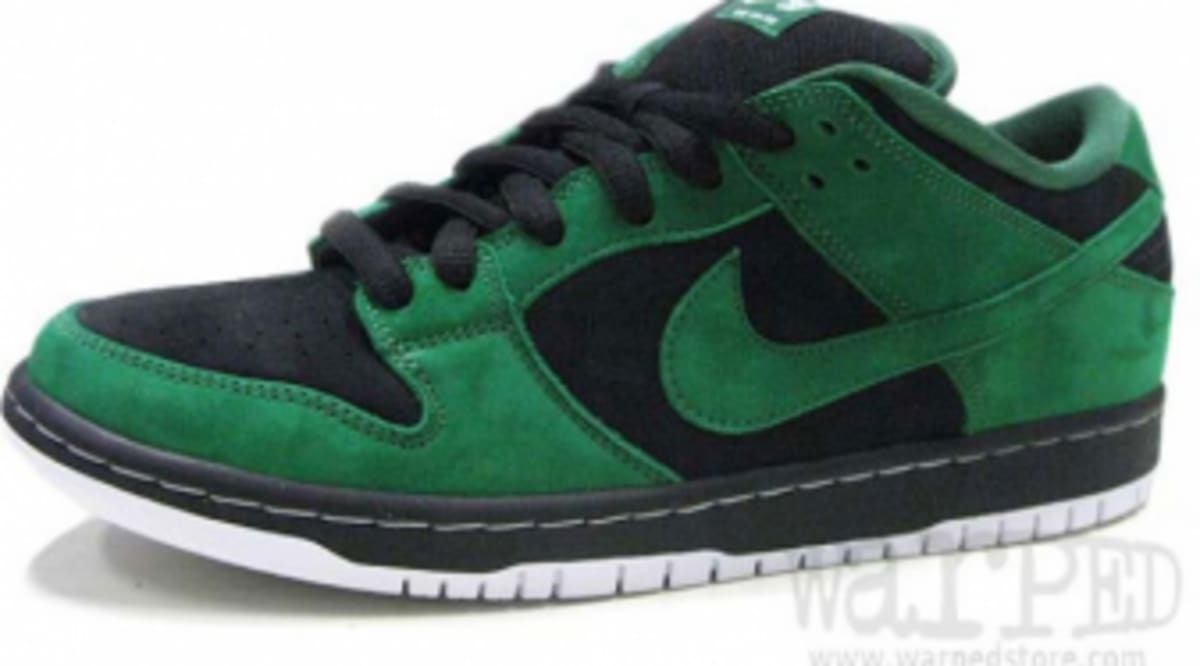 Nike SB Dunk Low - Green/Black-White - 2011 Release | Sole Collector