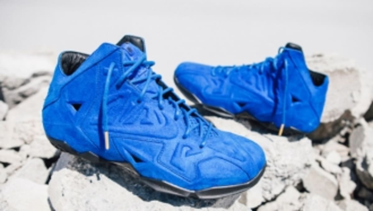 lebron 7 blue suede
