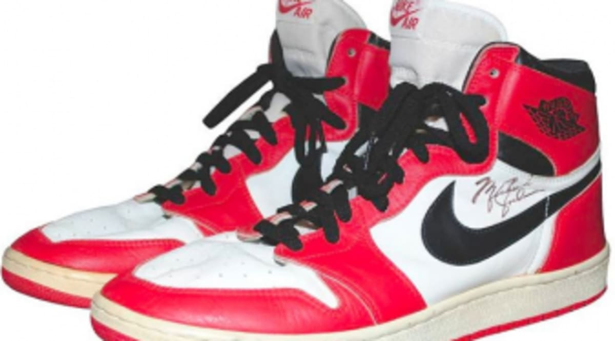 Michael Jordan's All Star Game-Worn Air Jordans Up For Auction | Sole ...