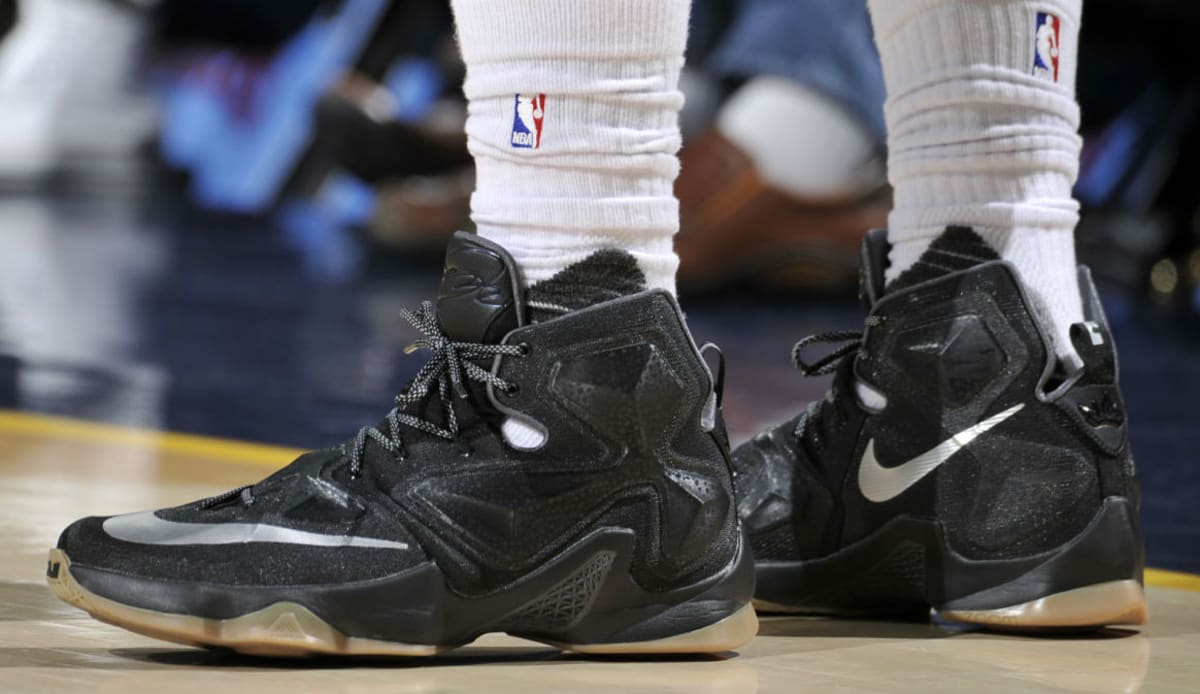 lebron black lion shoes