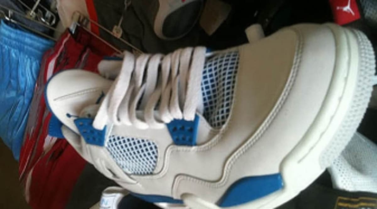 Release Date Air Jordan Retro 4 Military Blue Sole Collector