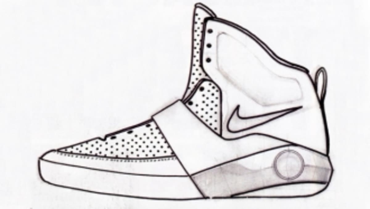 Sneaker Sketch of the Week // Mark Smith's Nike Air Yeezy Concept