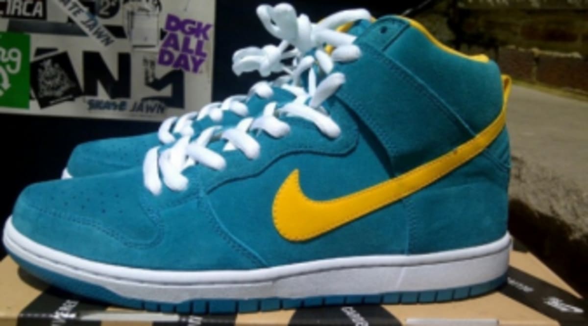 nike dunk high tropical teal