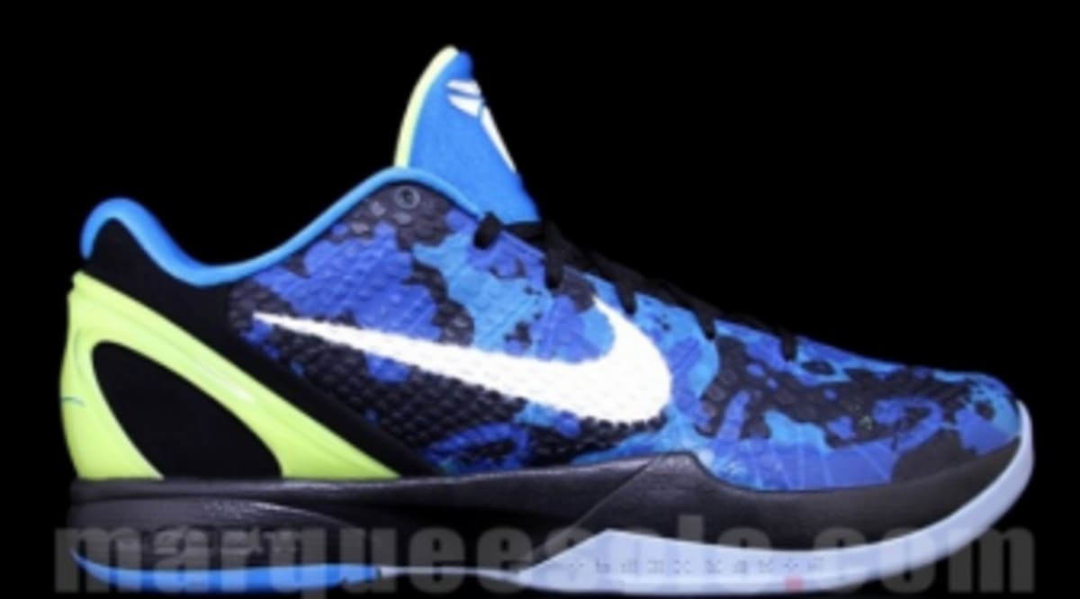 kobe 6 black and blue