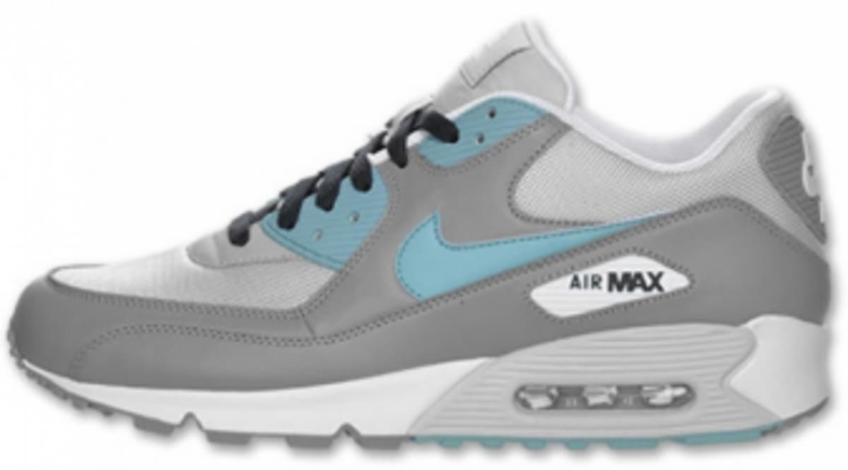 nike air max gray and blue