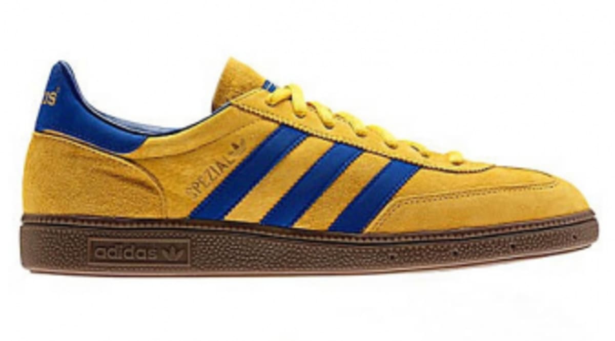 adidas handball spezial blue off white & gold