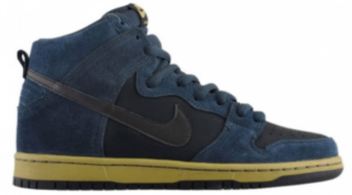 Nike SB Dunk High - Navy/Black-Gold | Sole Collector