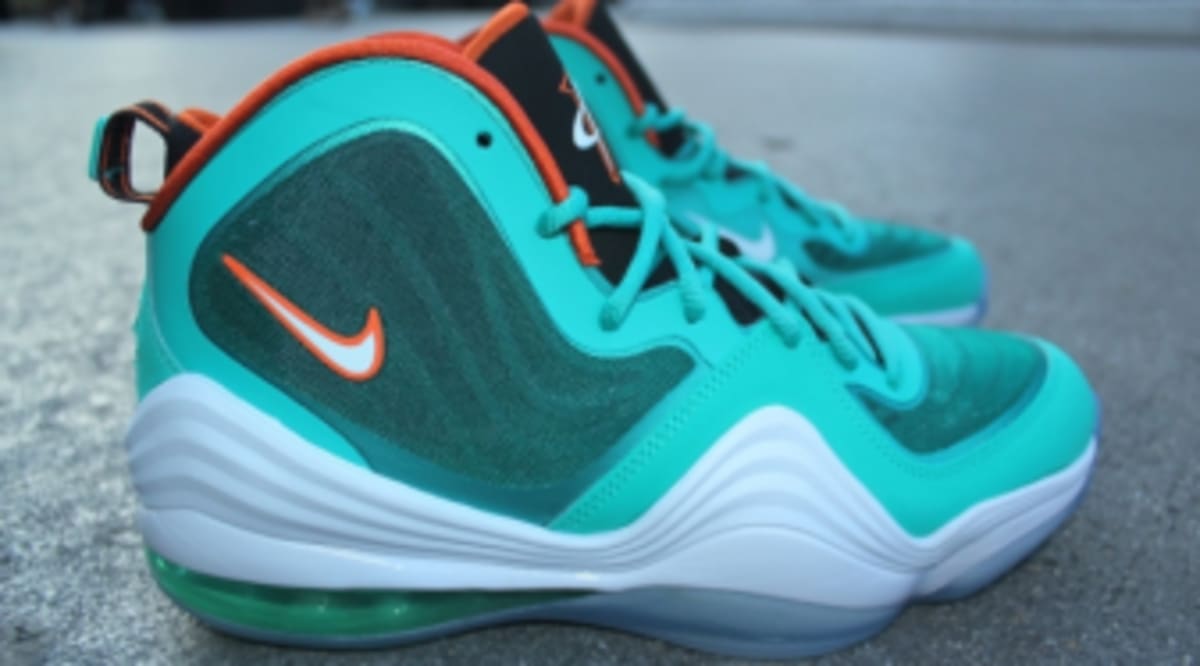 Nike Air Penny V - Dolphins - New Images | Sole Collector