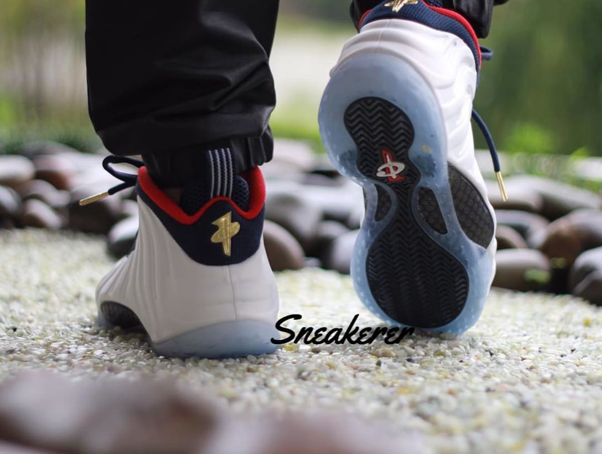 olympic foamposite footlocker