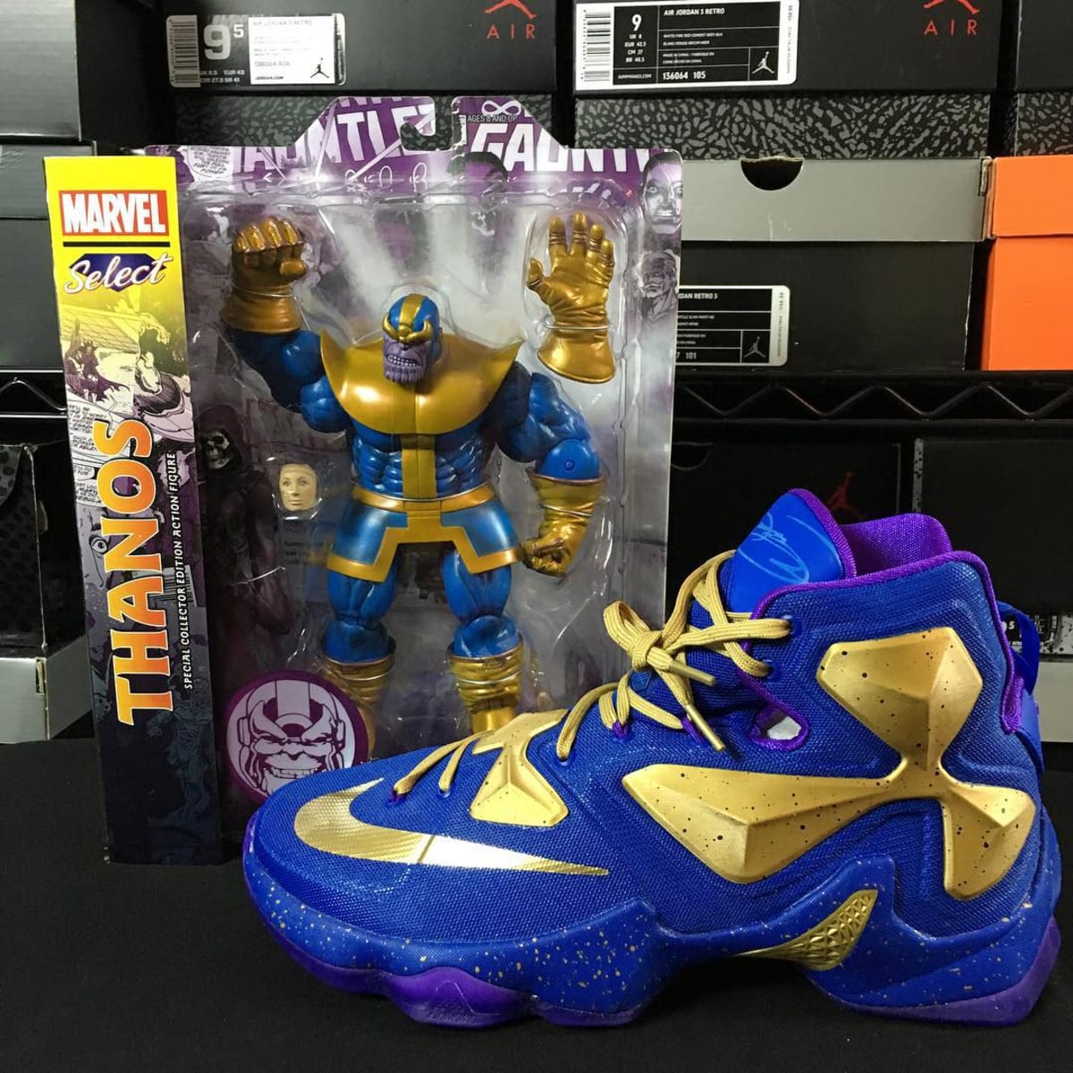 thanos lebron shoes