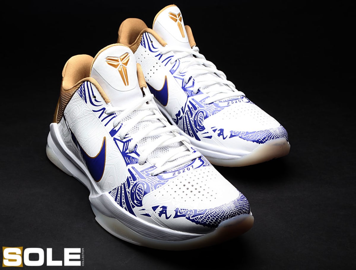 Nike Kobe 5 Parade Sample Unreleased Nike Kobe Samples Sole Collector