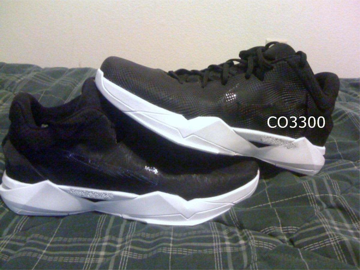 kobe bryant shoes white and black
