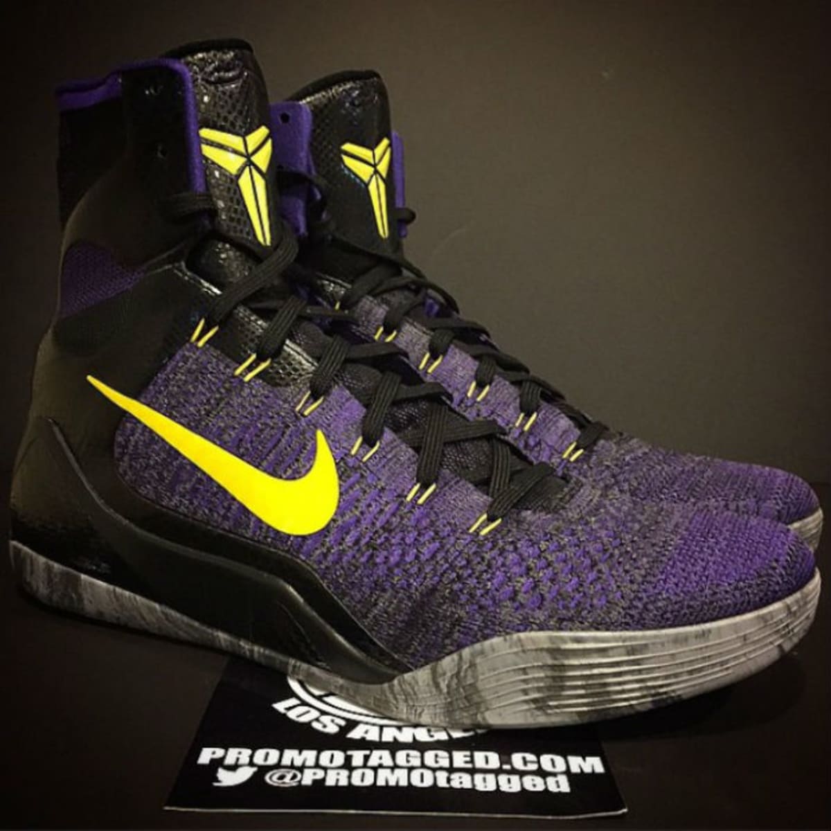 nike kobe purple yellow