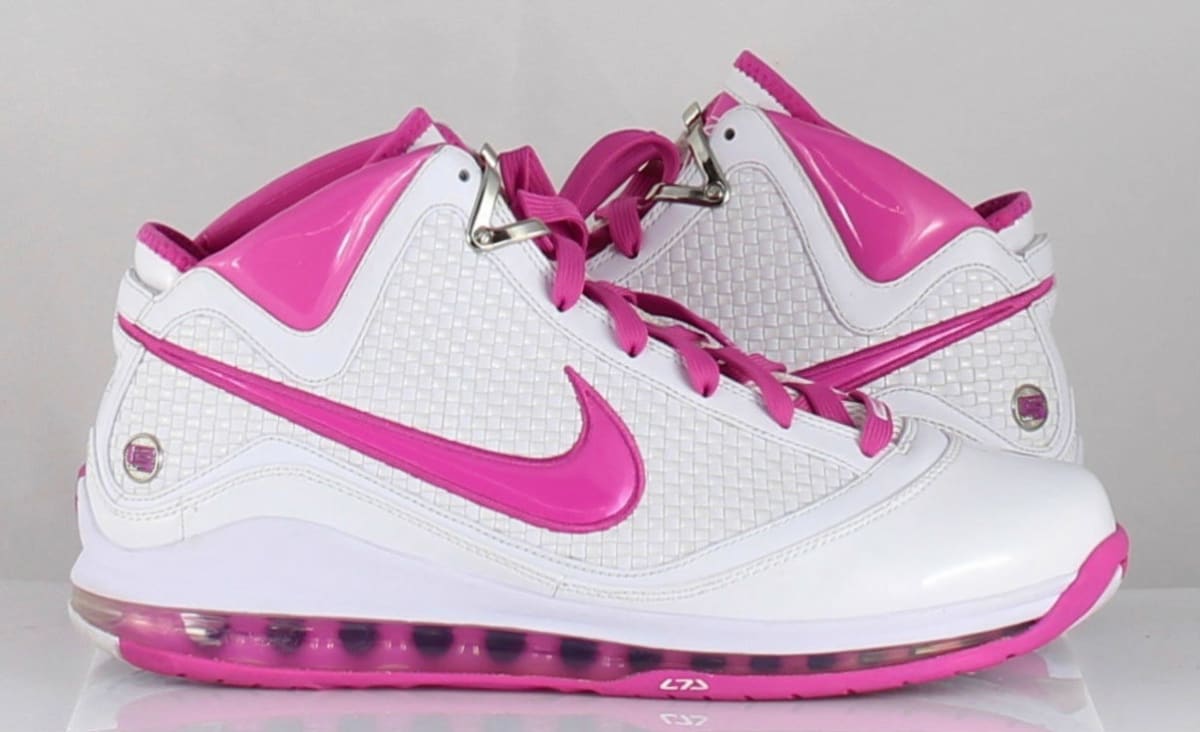 all pink lebrons