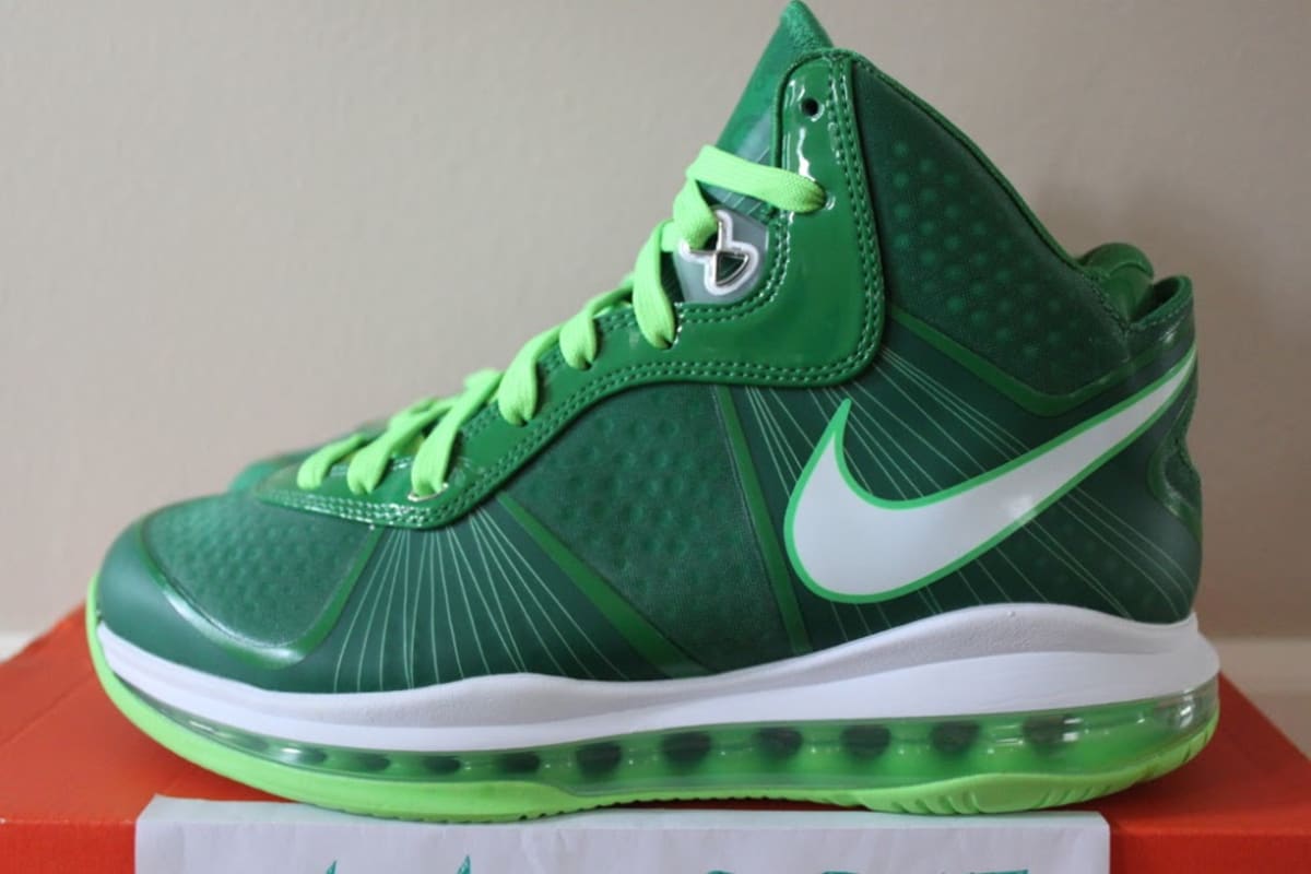 nike lebron green