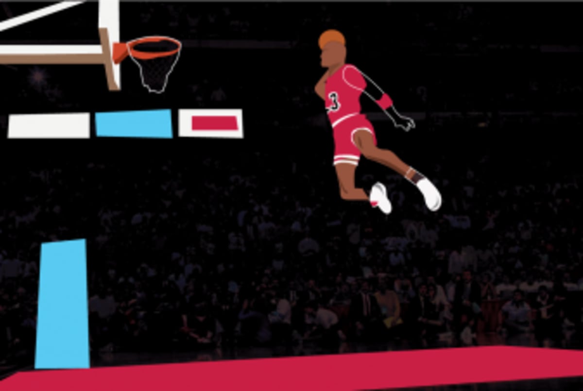 An Illustrated Look At Some Of Michael Jordan's Most Iconic Moments