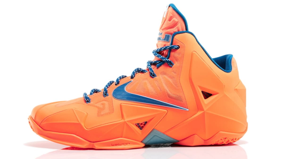 blue orange lebrons