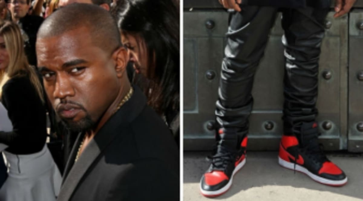 Kanye West Air Jordan 1 Bred Sole Collector 5081