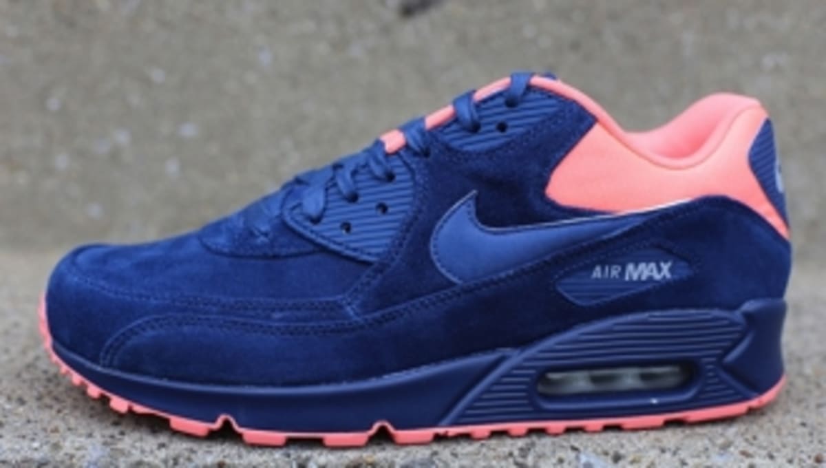 Nike Air Max 90 PRM - Brave Blue/Atomic Pink | Sole Collector