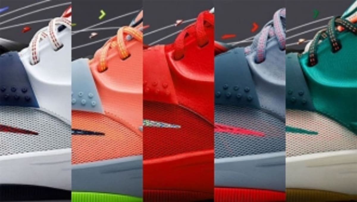 kd 7 pink and grey