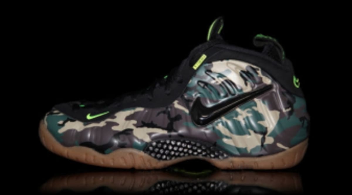 nike foamposite camo