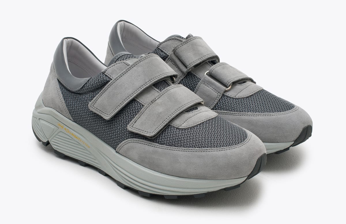 Our Legacy Monorunner Grey Velcro Strap 