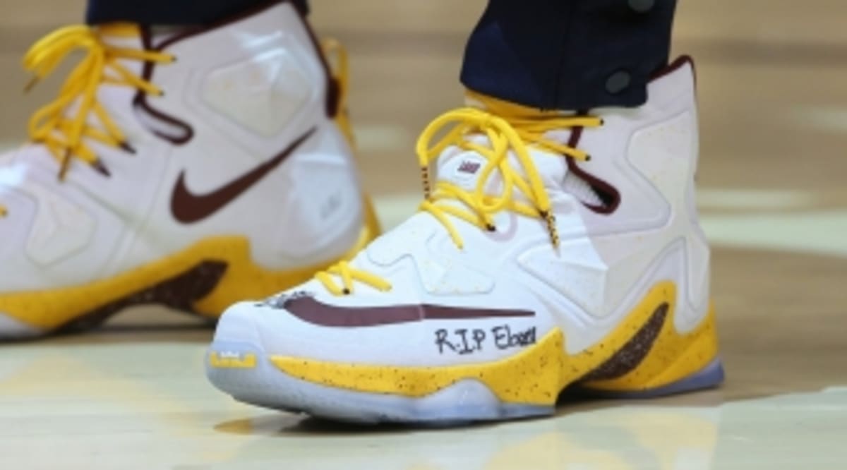 lebron james shoes last night