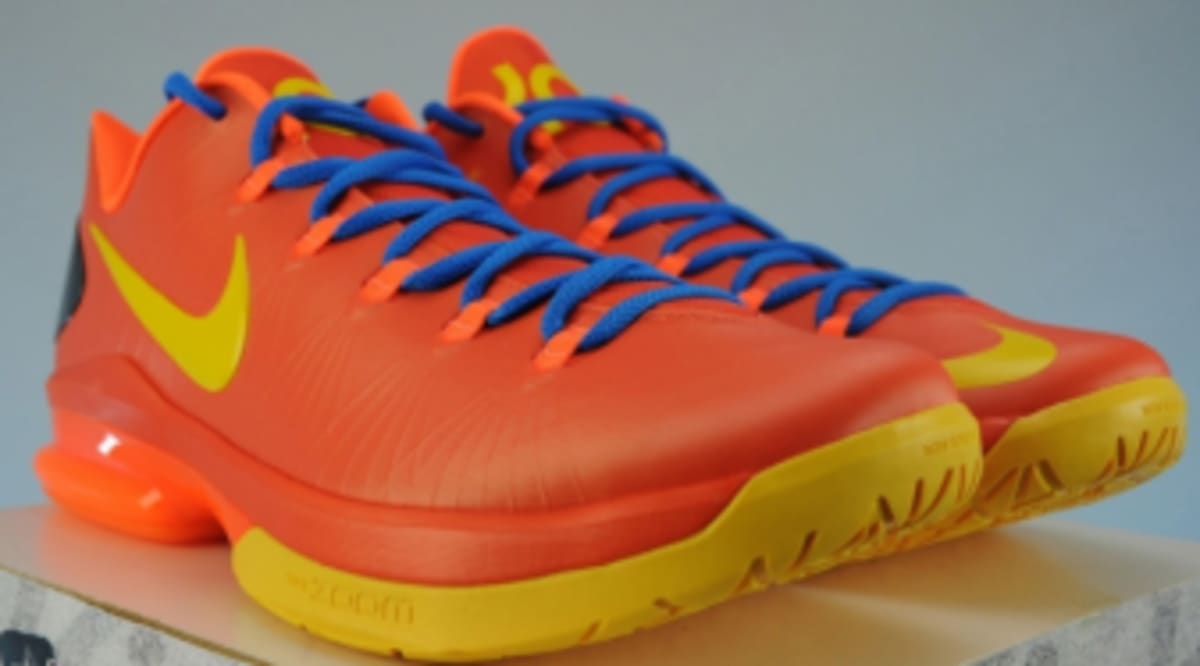 nike kd blue and orange