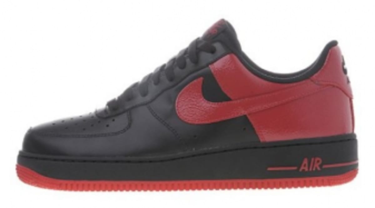 black and red airforces