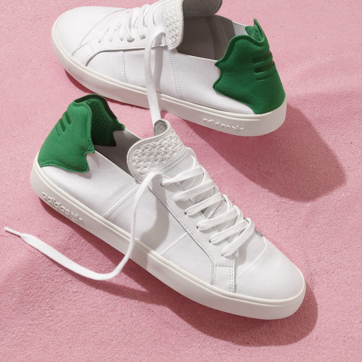 Adidas pharrell pink beach shoes Clearance
