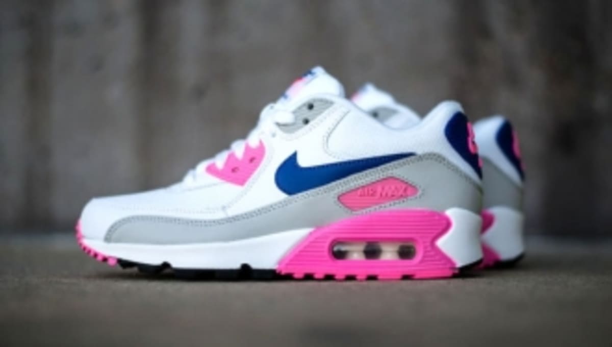 Nike WMNS Air Max 90 Essential - OG 'Concord/Pink' Colorway Returns ...
