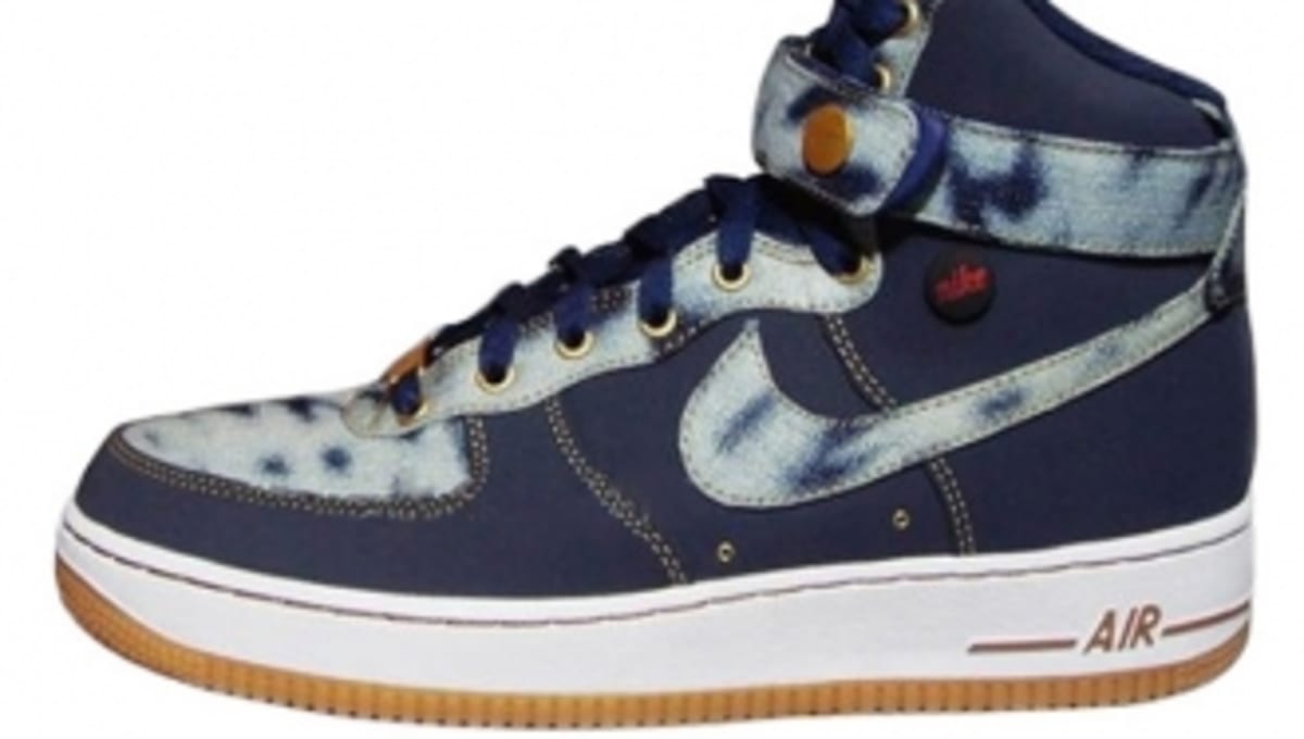 denim air forces