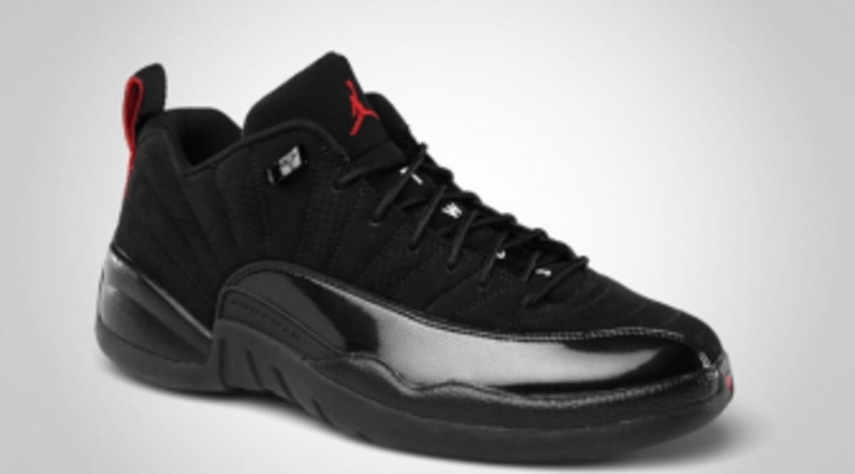 Air Jordan XII Retro Low - Black/Varsity Red - Official Images ...