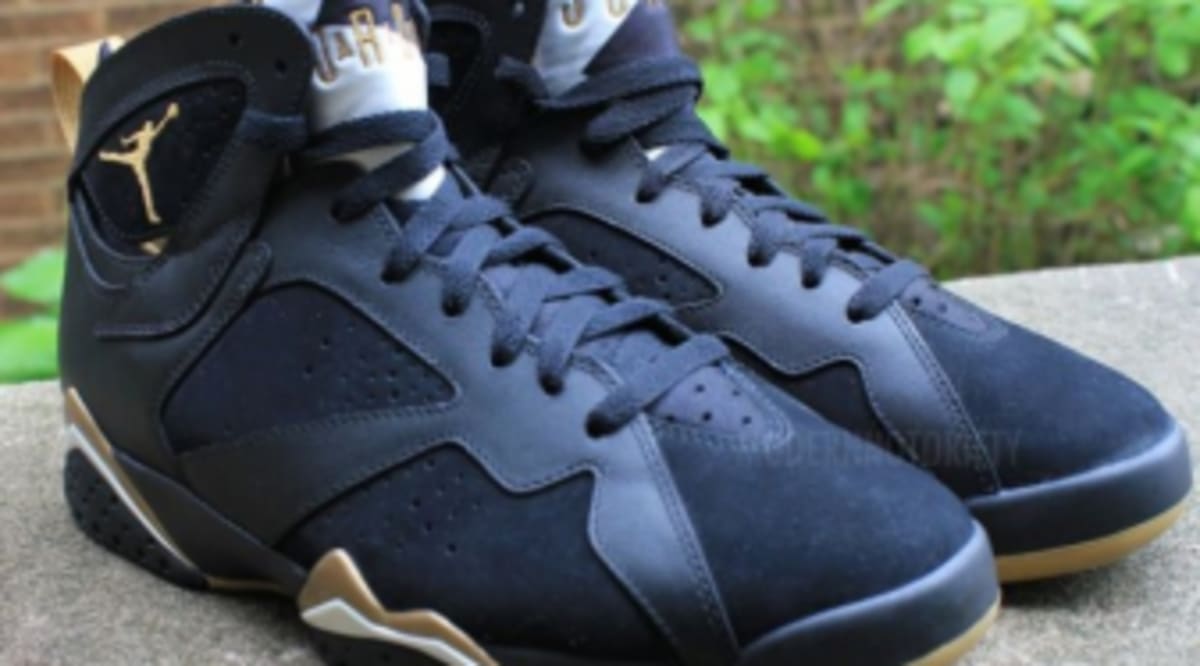 jordan 7 golden moments pack