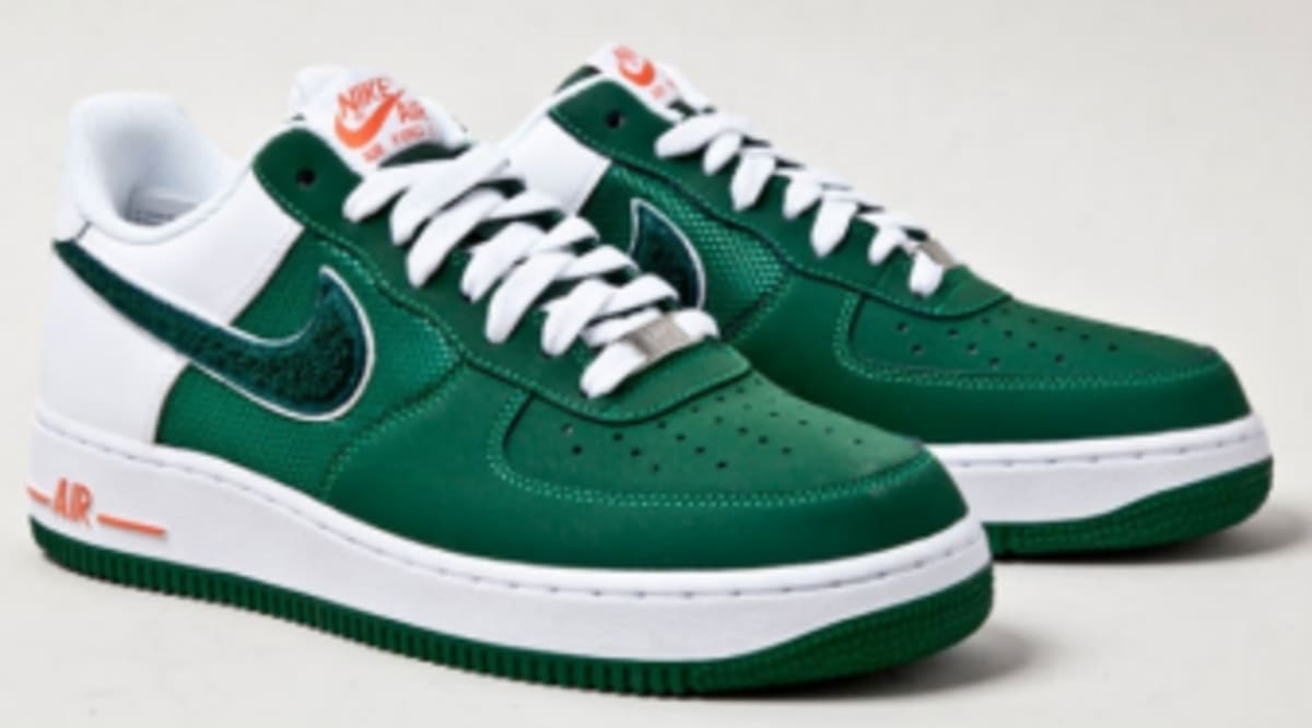 shamrock nike air force 1