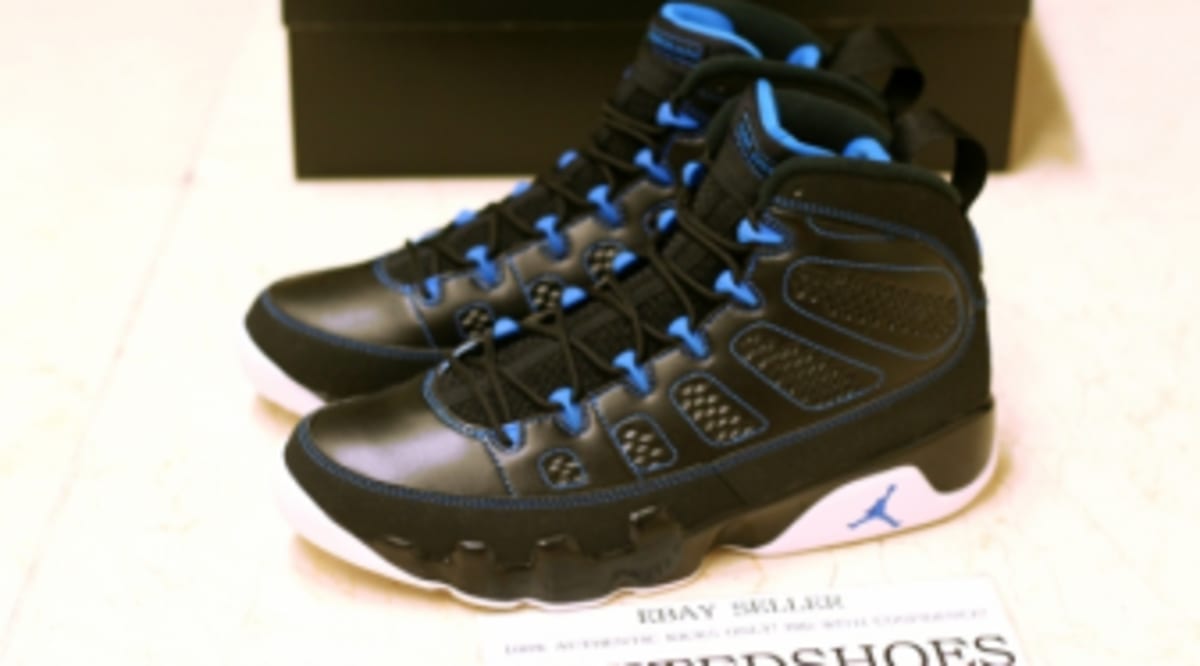 jordan 9 black blue