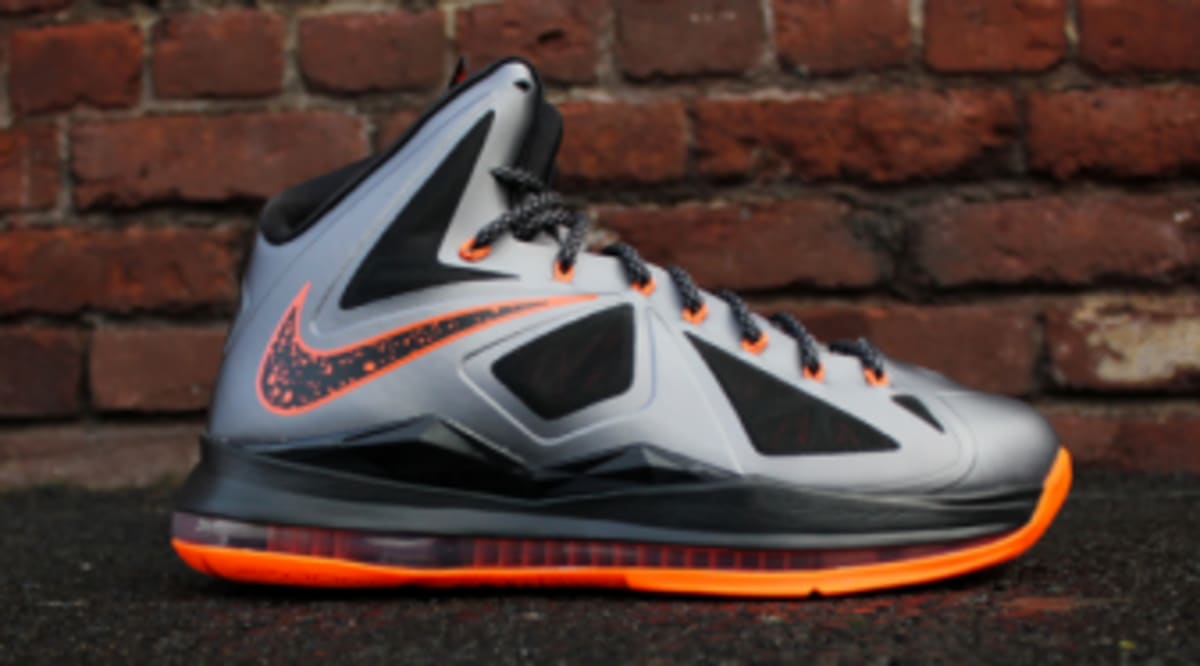 nike lebron 19 orange