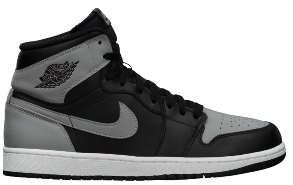 Air Jordan 1 Retro High Og Black Soft Grey White - Air Jordan 1 High 