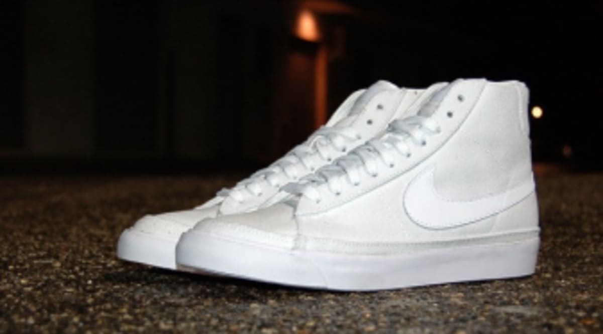 nike blazer mid white