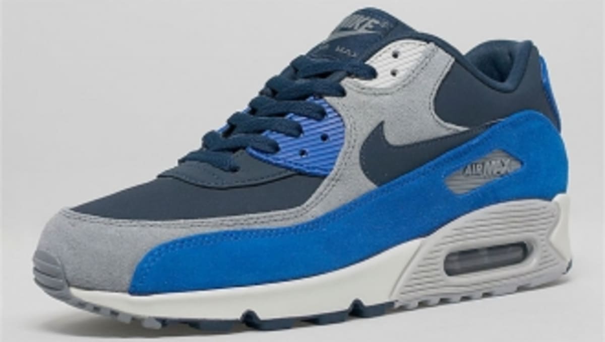 air max 90 grey blue yellow