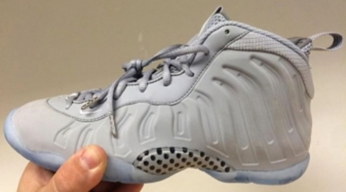 gray and black foamposites